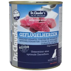 Dr. Clauder Selected Meat Geflügelherzen 6x800 g