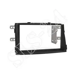 Kia Sorento II (XM) 04/2009 - 10/2012 Doppel-DIN Komplettset Einbaurahmen Rad...