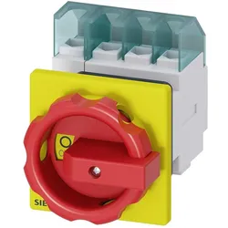 Siemens, Systemstromversorgung, Hauptschalter 25A 4p IP65 Einb Wart/Rep 3LD2154-1TL53