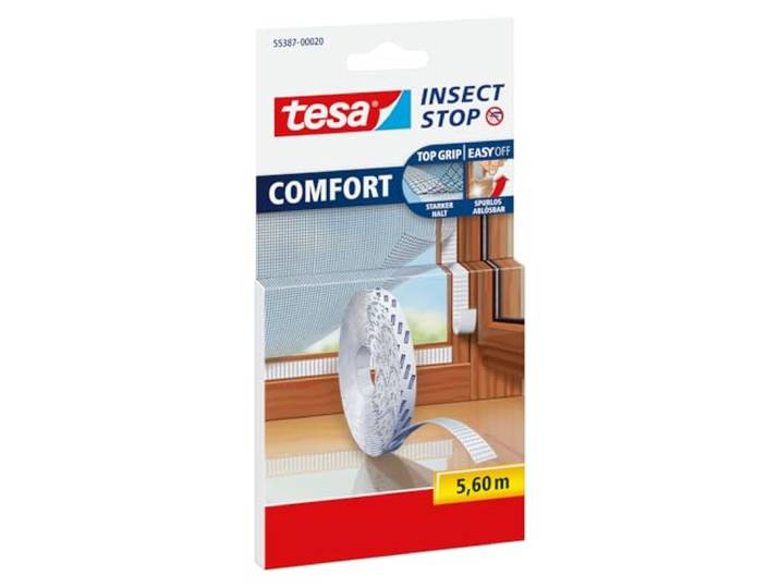 tesa Klettband-Ersatzrolle, weiß 5,6m