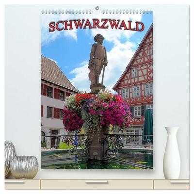 Schwarzwald (hochwertiger Premium Wandkalender 2027 DIN A2 hoch), Kunstdruck in Hochglanz