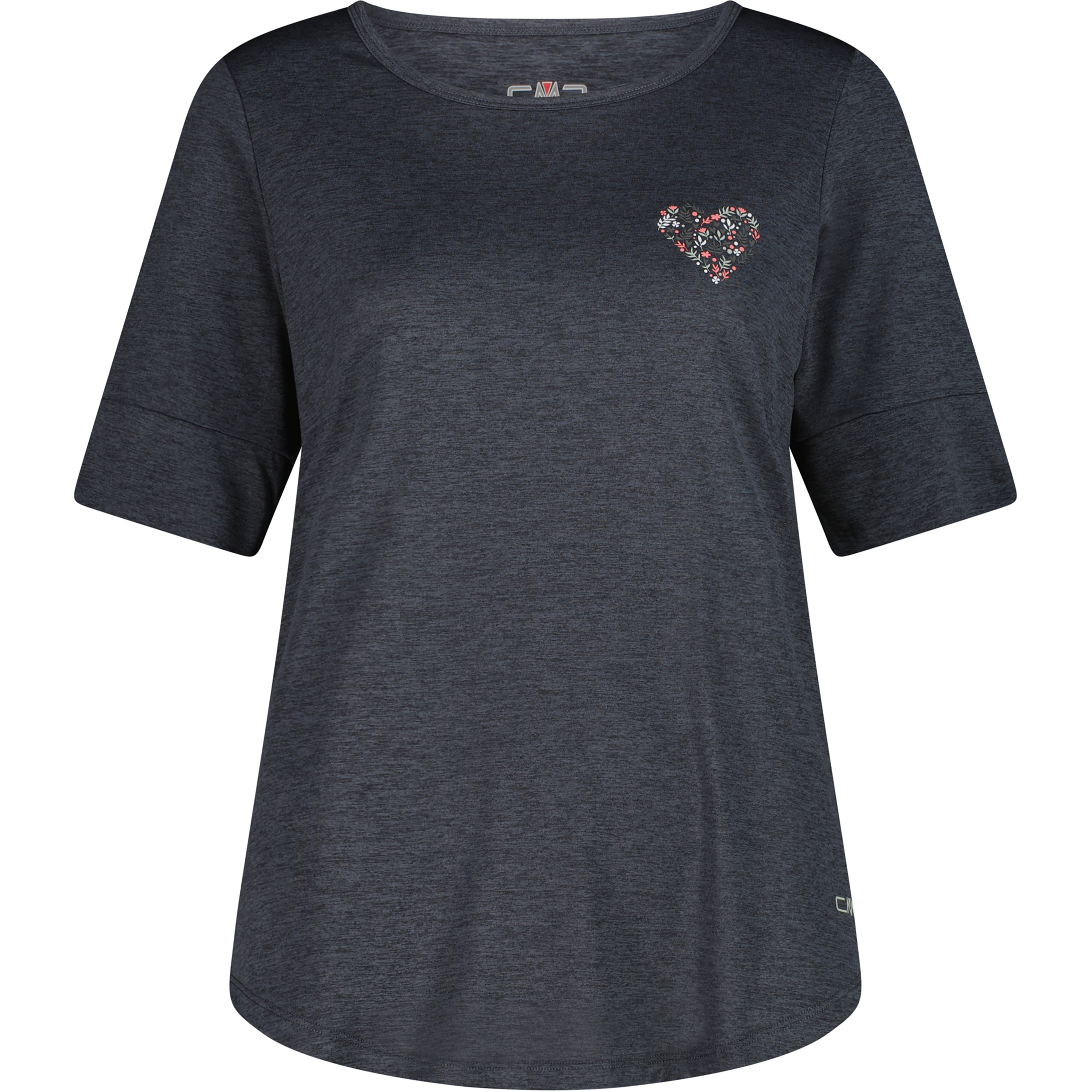 CMP Damen T-Shirts grau Größe XXS Trekking Atmungsaktiv