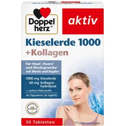 DOPPELHERZ Kieselerde+Kollagen Tabletten 30 St