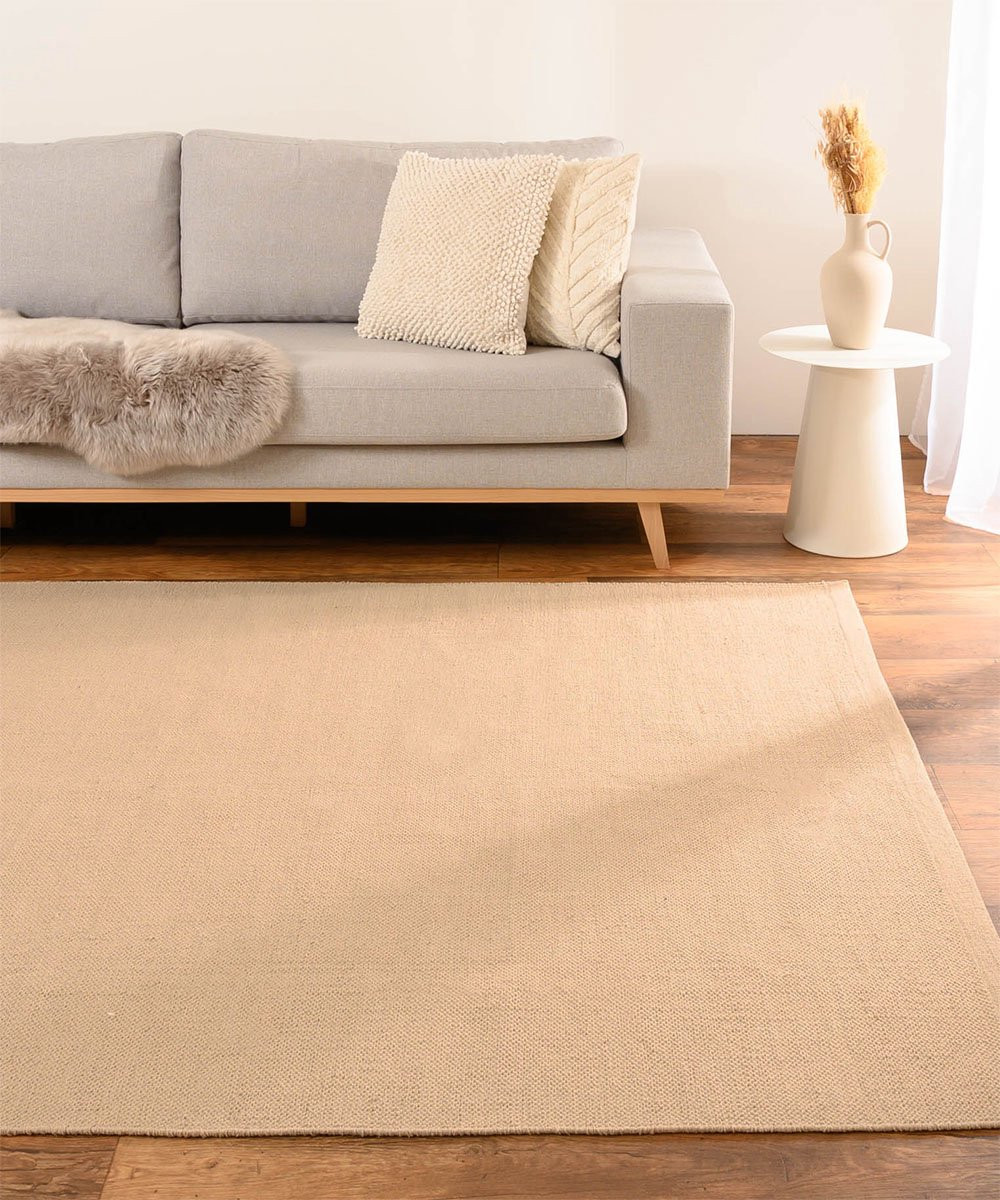 Nordic Weavers Vloerkleed Svelvik Beige Katoen Rechthoekig
