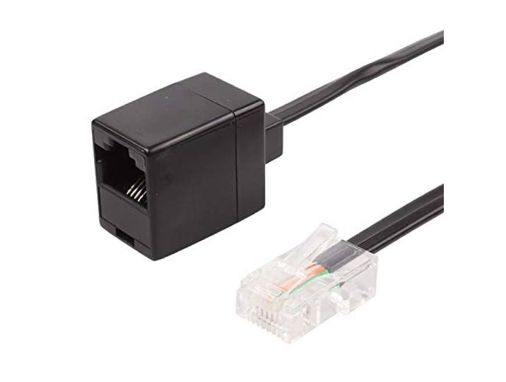 Neutral RNIS RJ45 Verlengkabel Mannelijk - Vrouwelijk 15 m