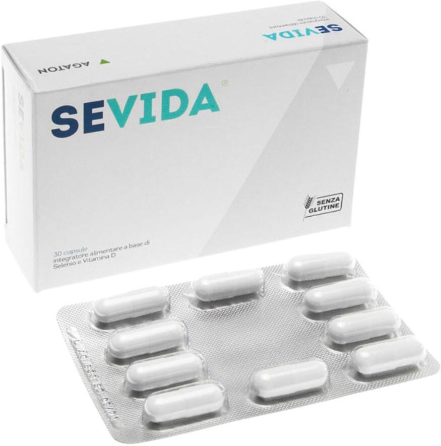 AGATON Srl Sevida Integratore Tiroide e Sistema Immunitario, 30 Capsule