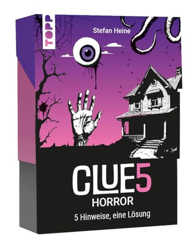 TOPP CLUE5#Horror Quizkaart met 50 horror klassiekers