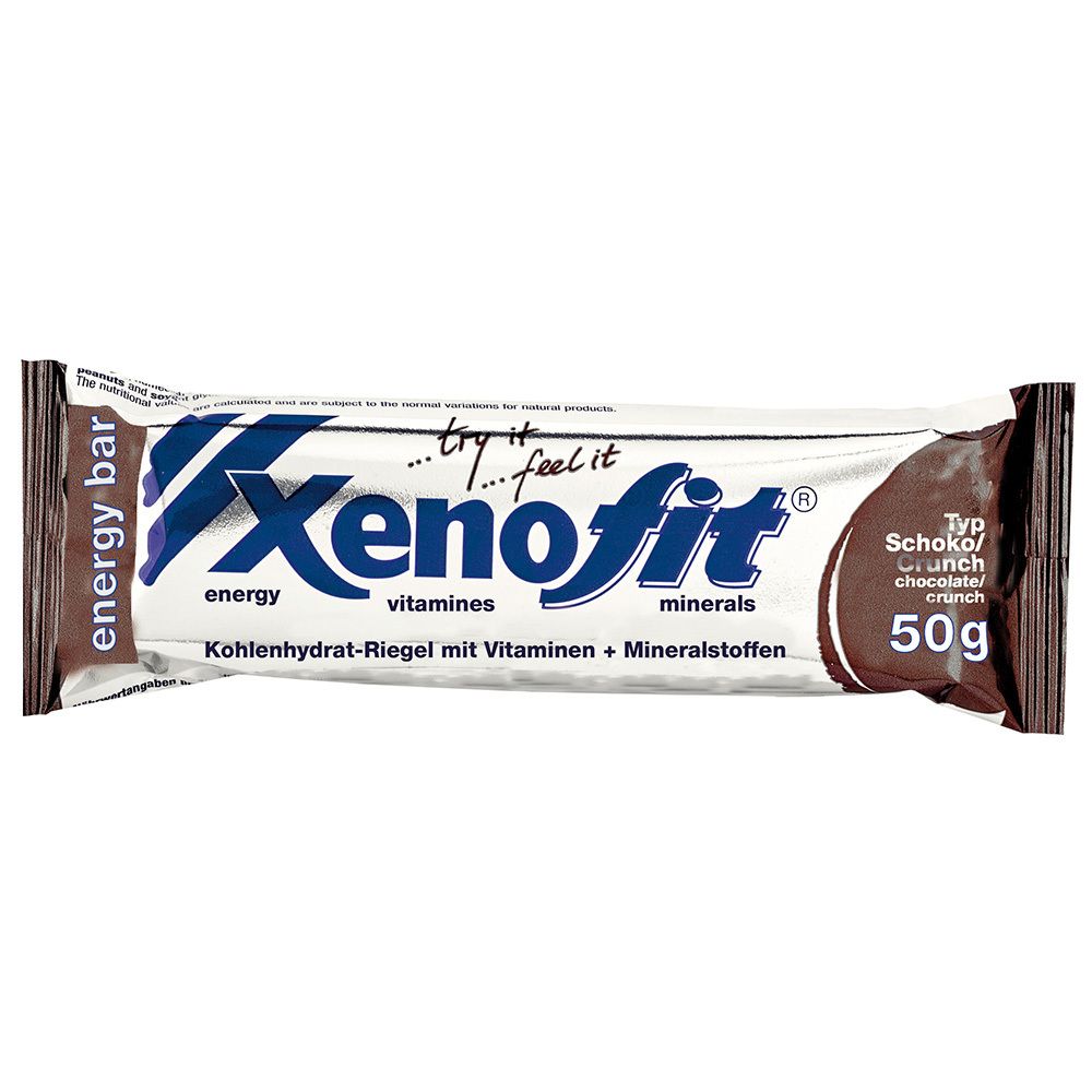 Xenofit energy bar Schoko/Crunch 50 g Riegel