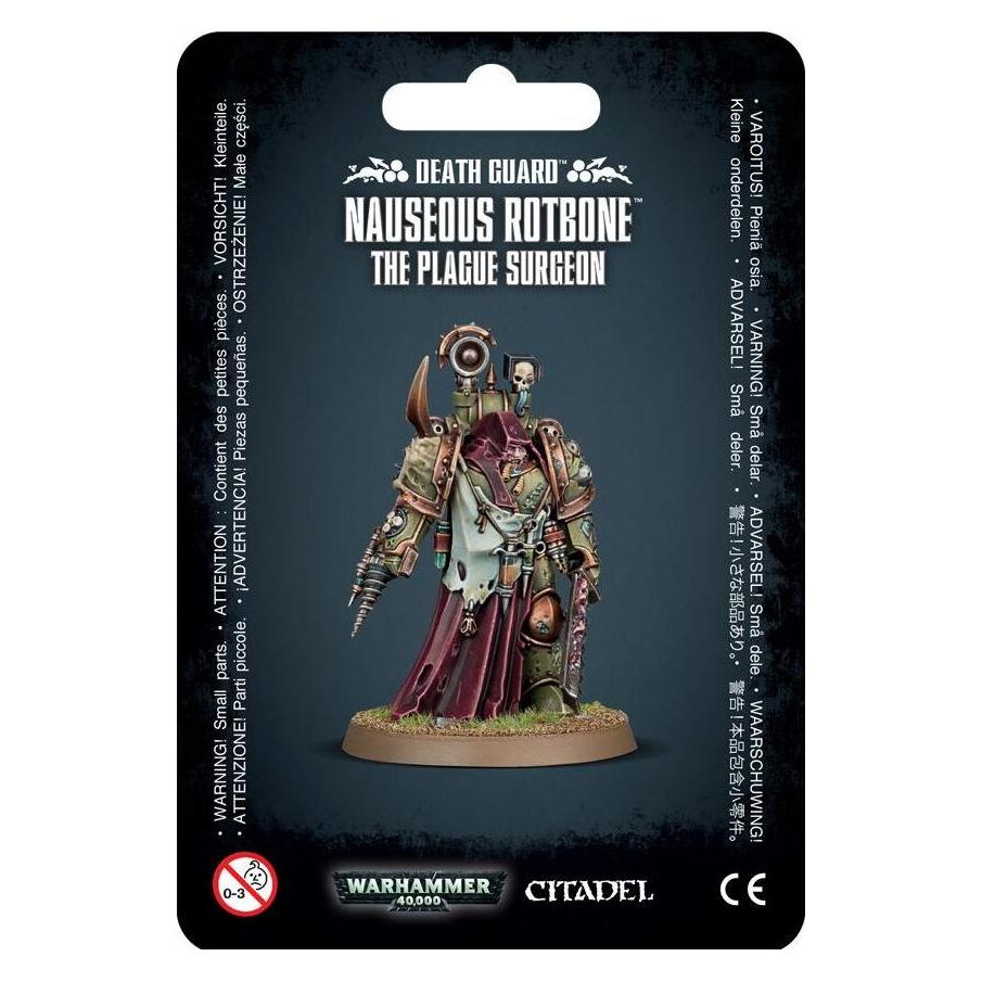 Games Workshop Warhammer 40k - Death Guard Nauseous Rotbone (99070102004)