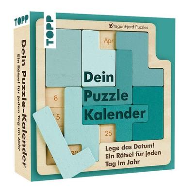Dein Puzzle-Kalender. Lege das Datum – ein Rätsel für jeden Tag im Jahr