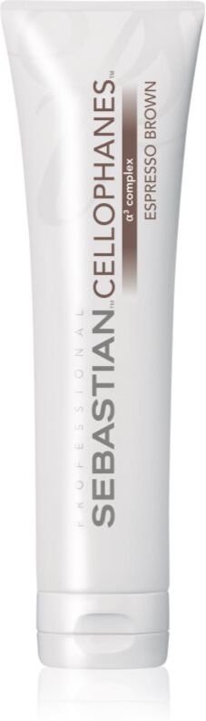 Sebastian Professional Cellophanes masque pour le renouvellement de la brillance des cheveux colorés teinte Espresso Brown 300 ml