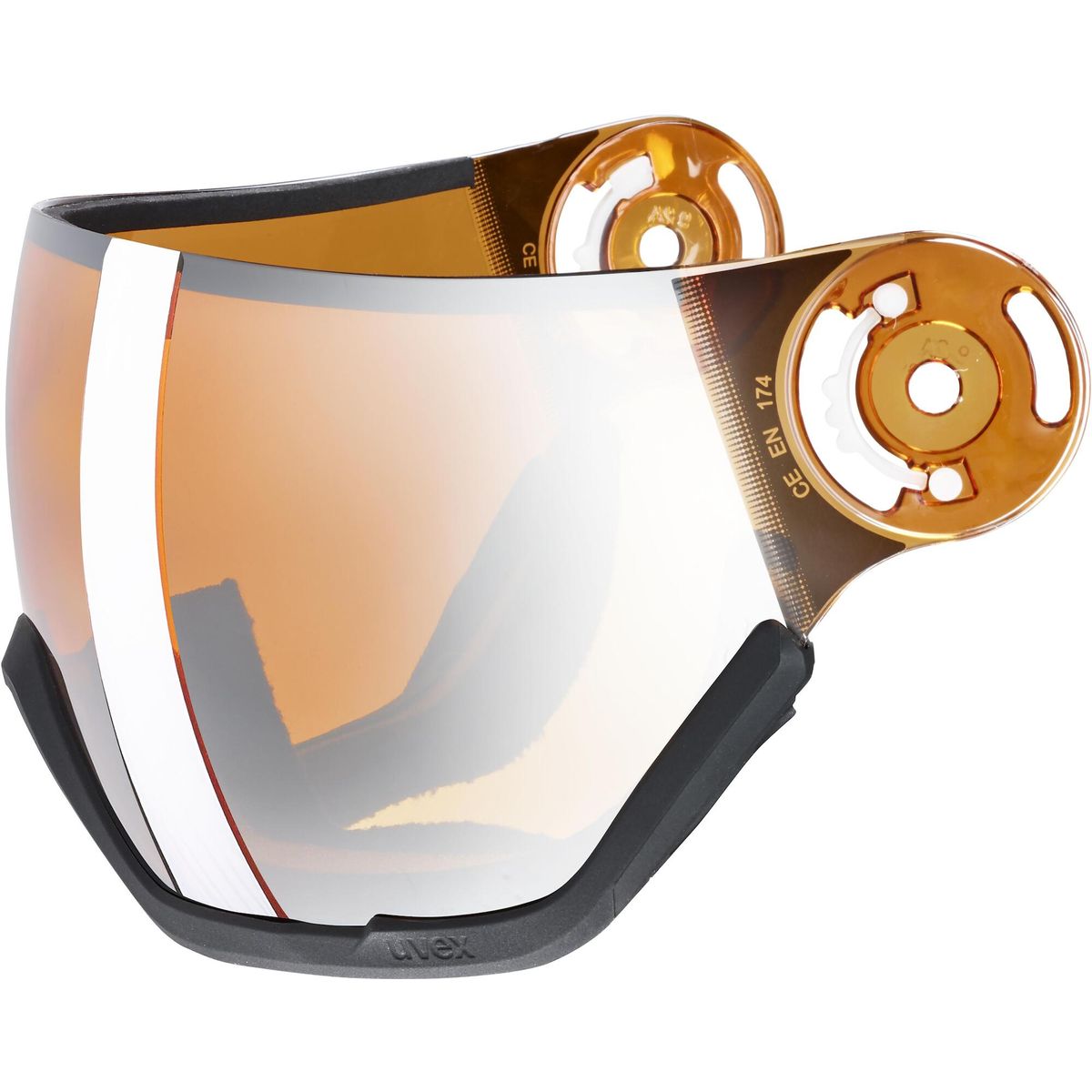 Uvex Wanted Visor mirror silver-smoke 54-62 S5682620005