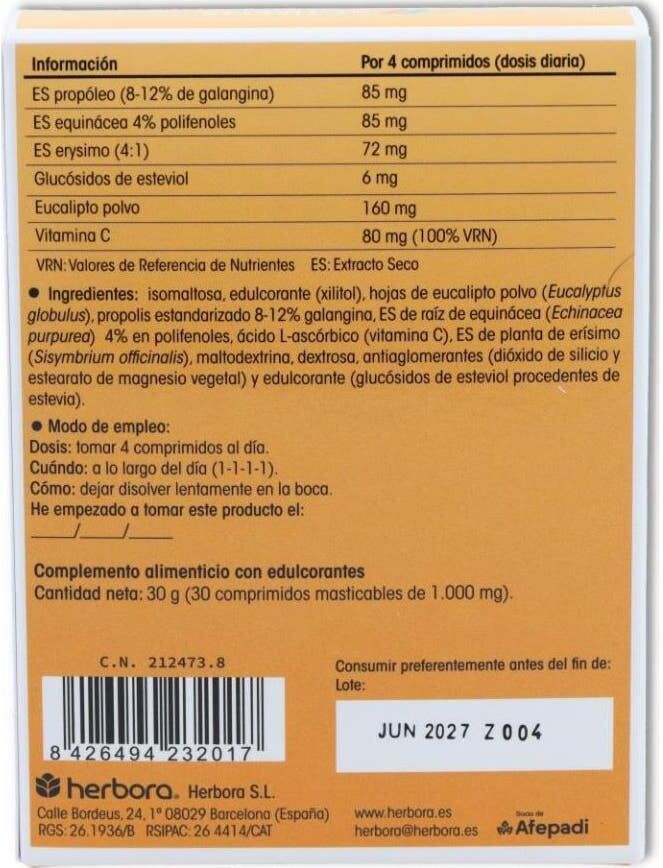 Herbora Propolactiv Plus 30 comp