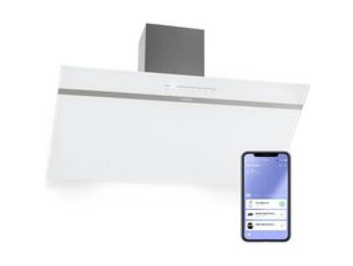 Ava Smart 90cm 585m³/h Hotte Décorative Blanc