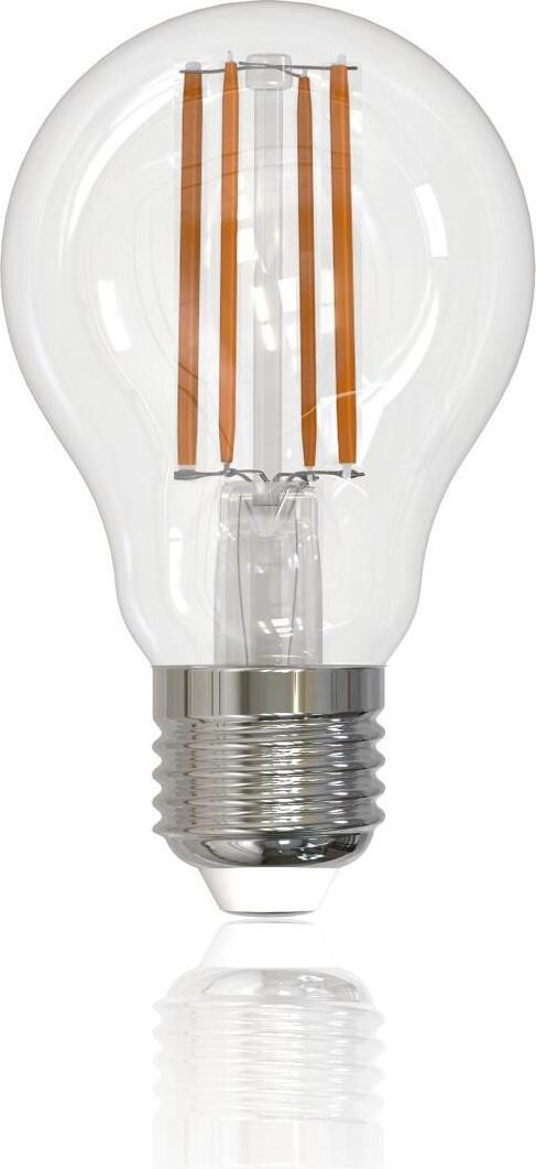 XAVAX LED-filamentlamp E27, 470lm, vervangt 40W gloeilamp, warm wit licht, mat