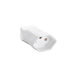 Bachmann 912274 Schutzkontaktkupplung Thermoplast 250 V Weiß IP20