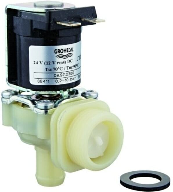 Grohe Magnetventil 42822 für Druckspüler Wandeinbau mit elektronischer Betätigung (42822000)