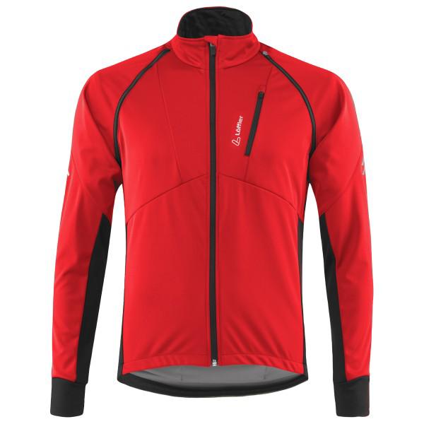 Löffler - Bike Zip-Off Jacket San Remo Airblocc Light - Velojacke Gr 56 rot