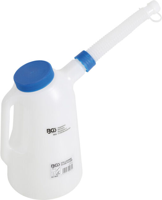 Broc à bec verseur flexible et couvercle 2 l BGS ; BGS technic (9939)