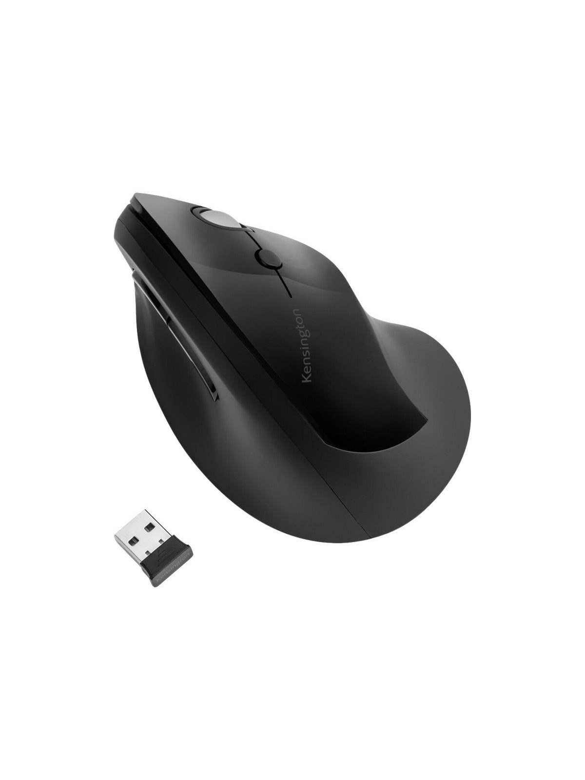 Kensington Pro Fit Ergo kabellose Maus-Schwarz - Maus (Schwarz)