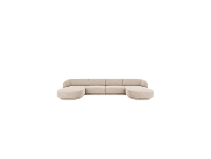 Modulares Design Panorama „Miley“ (5/6-Sitzer) Chenille Beige Chosen by Bloomingloft