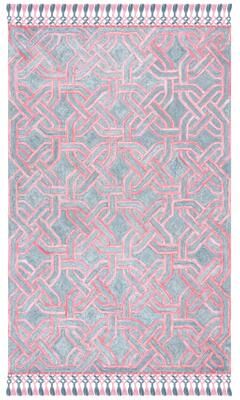 SAFAVIEH Handmade Sahara Felicijana Silk Tassel Rug