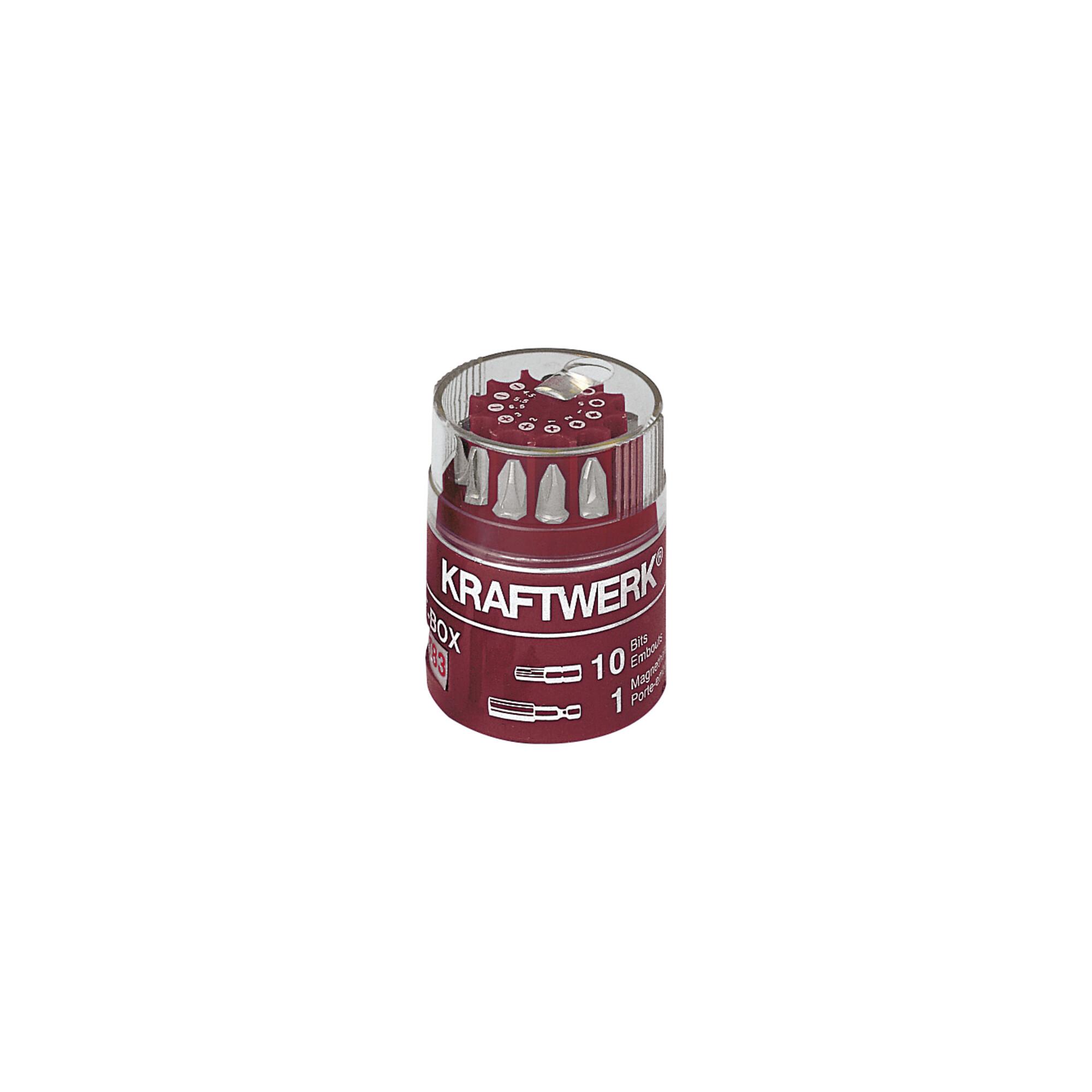 Kraftwerk 1/4" Universal-Bit-Box, 11-tlg. (2783)