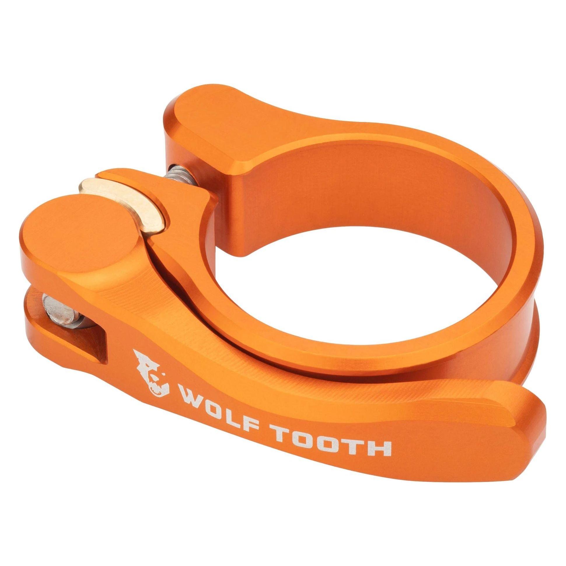 Wolf Tooth Schnellspann-Sattelklemme, 29.8mm, orange (SC-30-ORG-QR)