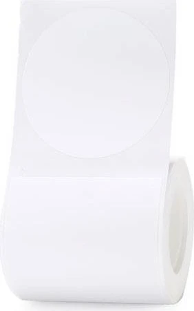 Niimbot Etiketten R 50 mm x 50 mm - 150 Stück Round pro B21, 150 Stk