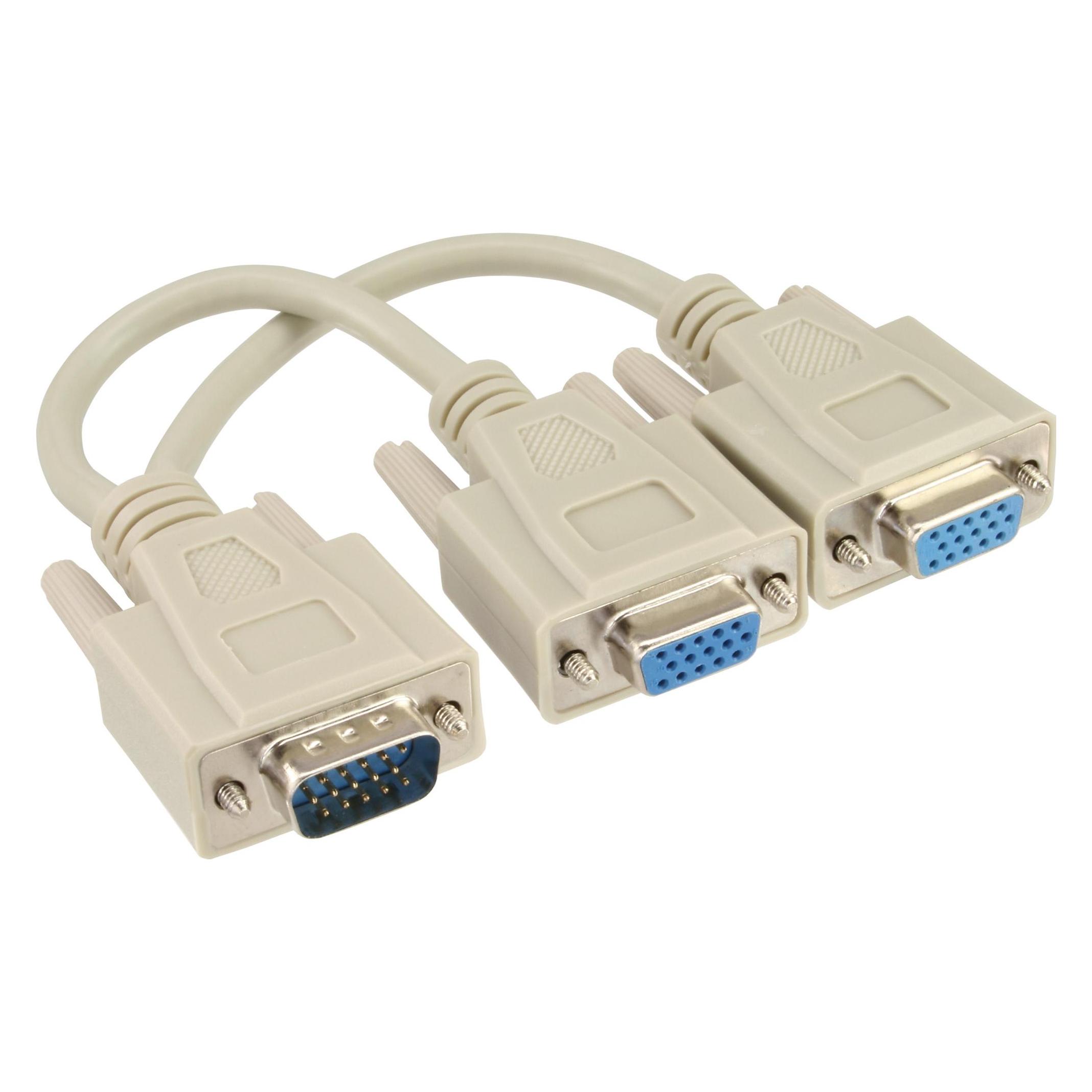 InLine VGA - VGA (VGA, 10 cm) (17307)