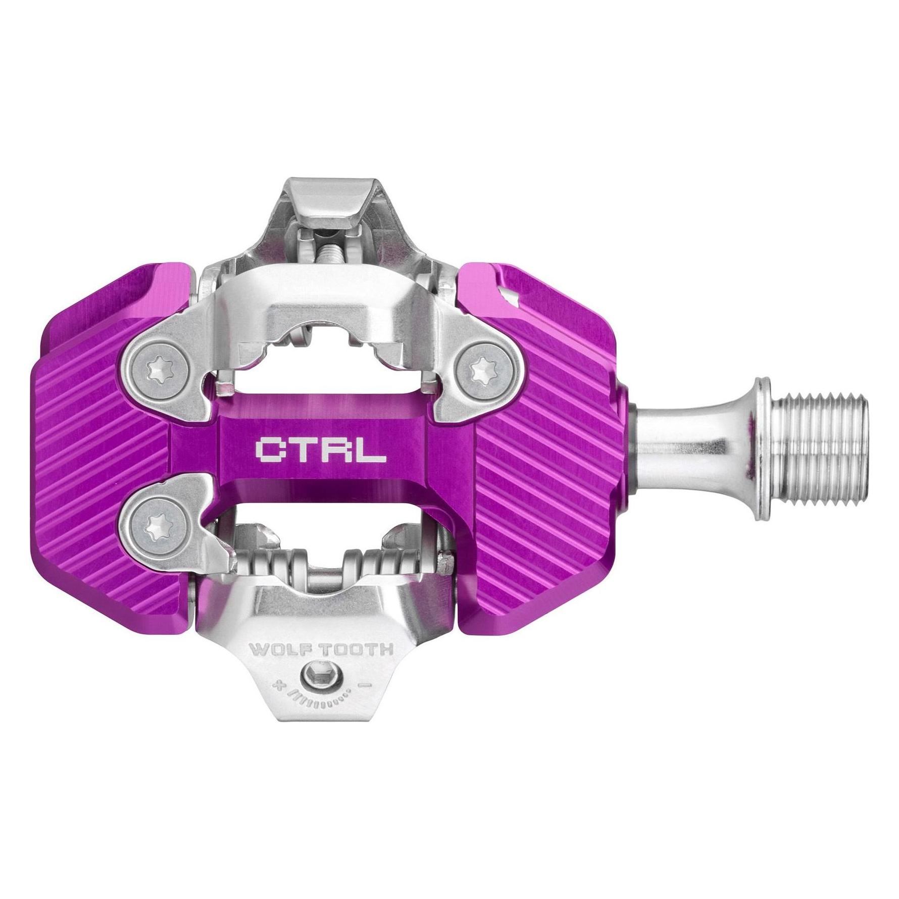 Wolf Tooth CTRL Trail Klick-Pedal, ultraviolet purple (CTRL-CLPS-PRU)