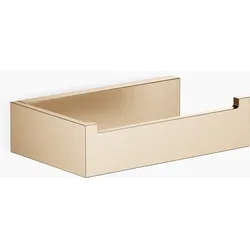 Dornbracht Papierrollenhalter ohne Deckel, 140mm, 83500780-46, Farbe: Champagne gebürstet