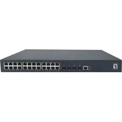LEVELONE GTP2871 - Switch, 28-Port, Gigabit Ethernet, PoE