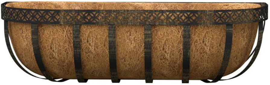 World Menagerie Borrego Metal Wall Planter 36cm H X 42.5cm W X 22cm D