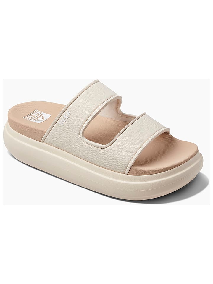 Reef Pantoletten "Cushion Bondi" in Creme - 41