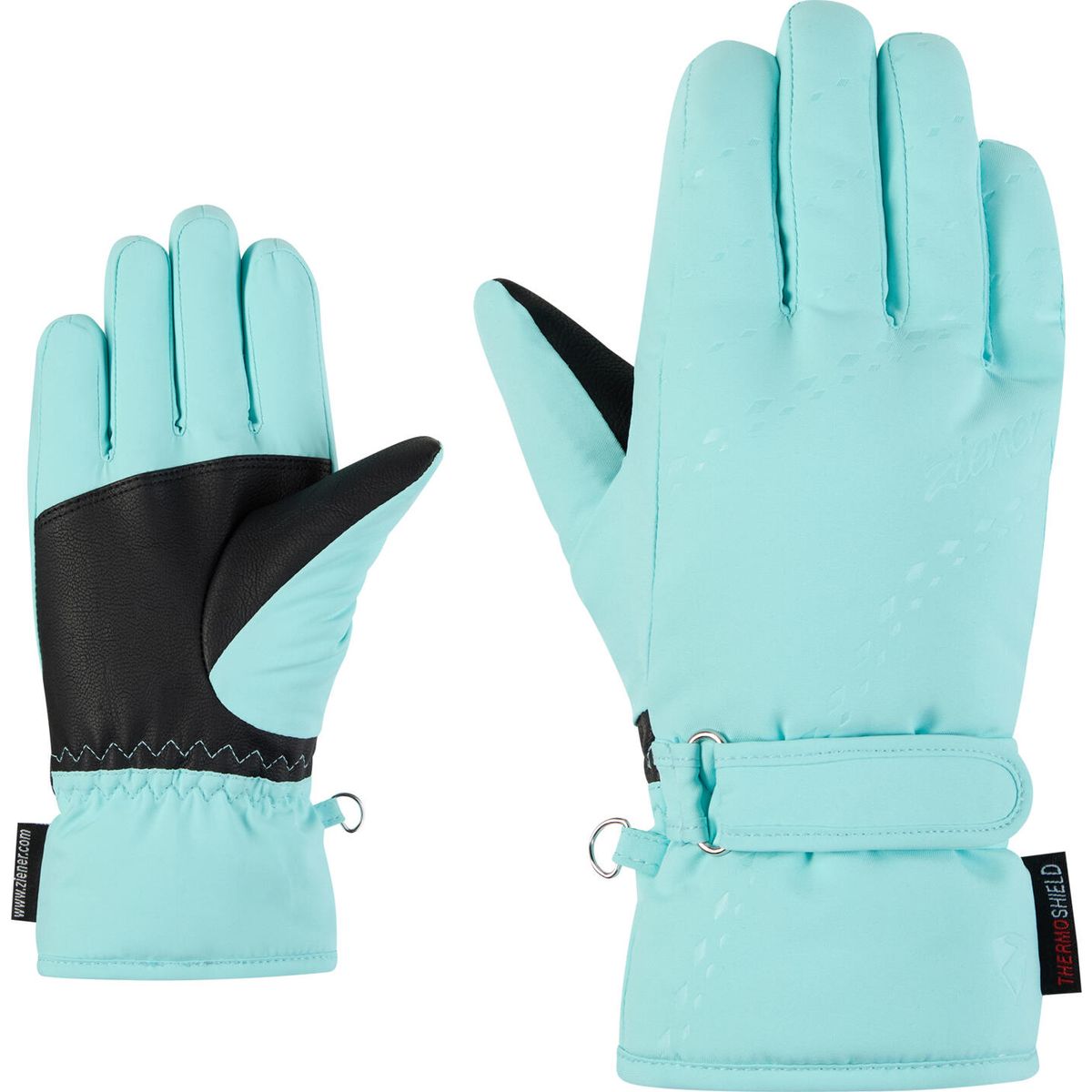 Ziener Lamonia-z PR Glove Junior Girls radiant lagoon (371) 3 115040-371-3