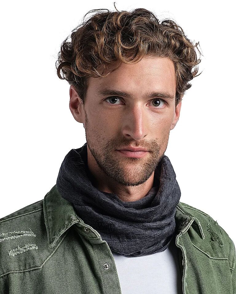 BUFF Multifunktionstuch Lightweight Merino Wool grau B