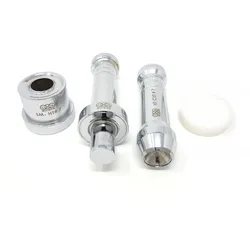 Einschlagstempel, Planenösen-Set für Rundösen #1-J (⌀ 6,1 mm), Edelstahl, silber