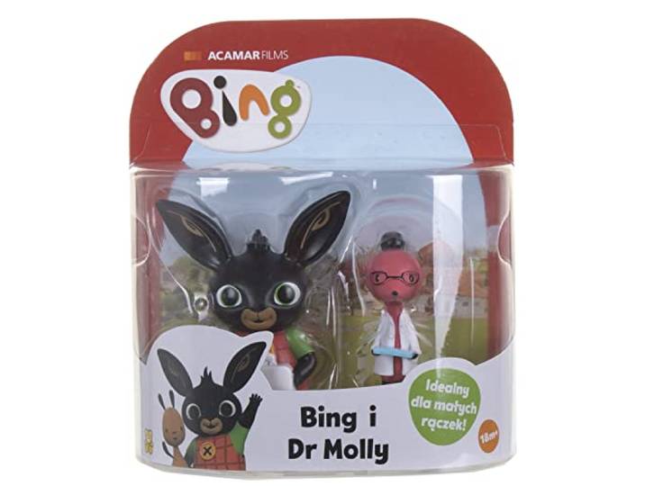Bing Bunny Bing + Doctor Molly figuren, 2 verpakkingen