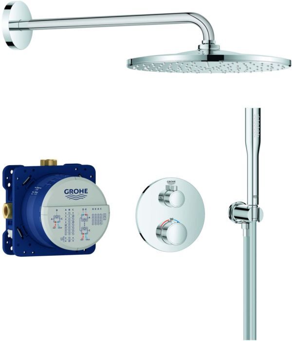 Grohe Grohtherm Duschsystem 34869000 Unterputz, chrom