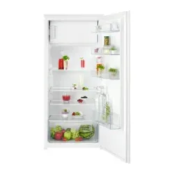 NSF5O12ES Einbaukühlschrank mit Gefrierfach 123 cm Schlepptür LED-Beleuchtung EEK:E