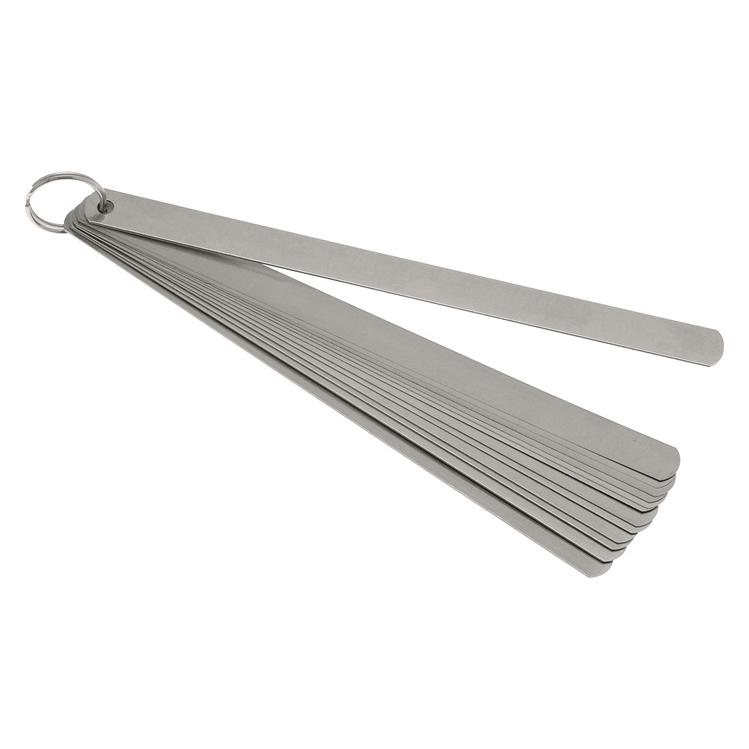 Tecwerk Fühlerlehre Blattstärke 0,05-1,0 mm Stahl Länge 200 mm Blattanzahl 20 St. (20 cm) (2000858468)