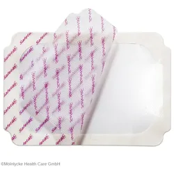 Mepitel Film Folienverband 6 x 7 cm steril 10 Stück