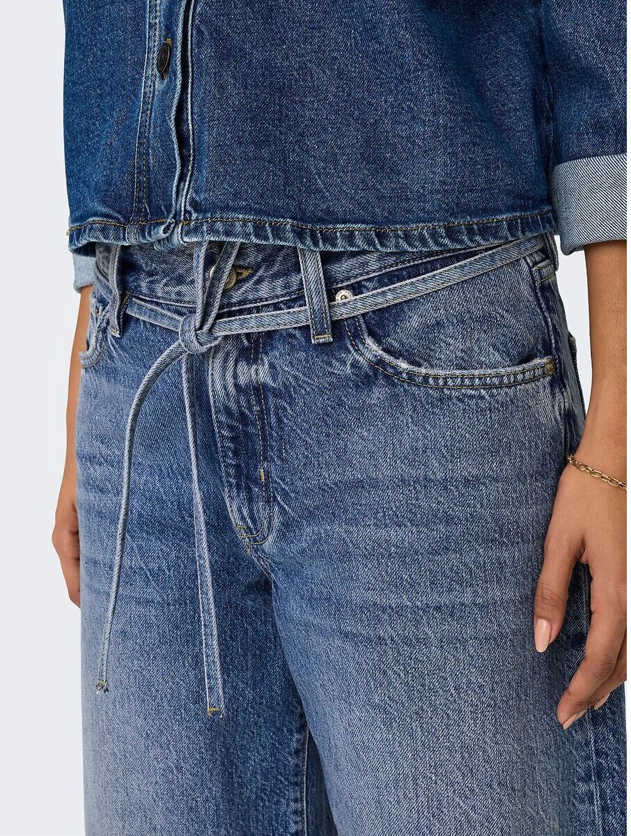 ONLY Jean large avec lien resserable