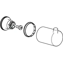 hansgrohe Griff Talis S 2 Zweigriff 32098000 Waschtischarmatur chrom