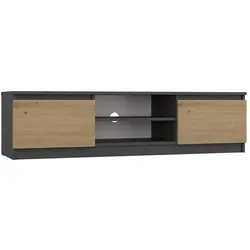 TV-Schrank Malwa 140 ANTHRAZIT ARTISAN