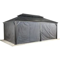 Sojag Pavillon Messina 12x20 Vorhänge