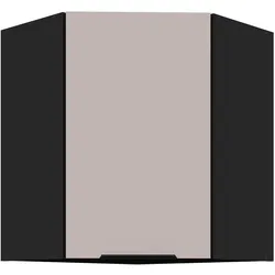 Küchen Eckhängeschrank 60x60 cm Küche ARONA Kaschmir beige Küchenzeile