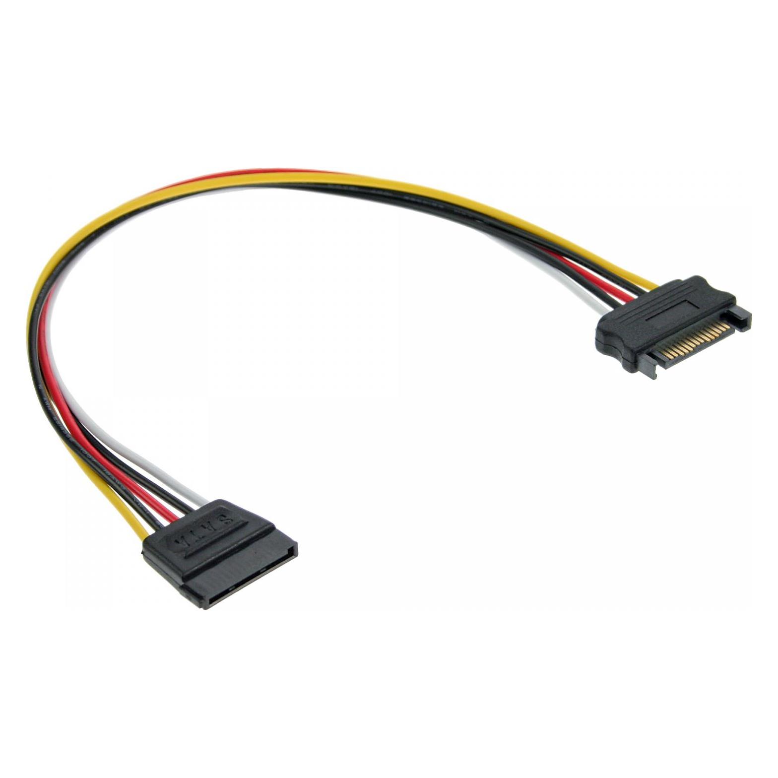InLine Strom Verlängerung intern (30 cm, 15 pin S-ATA) (29651A)