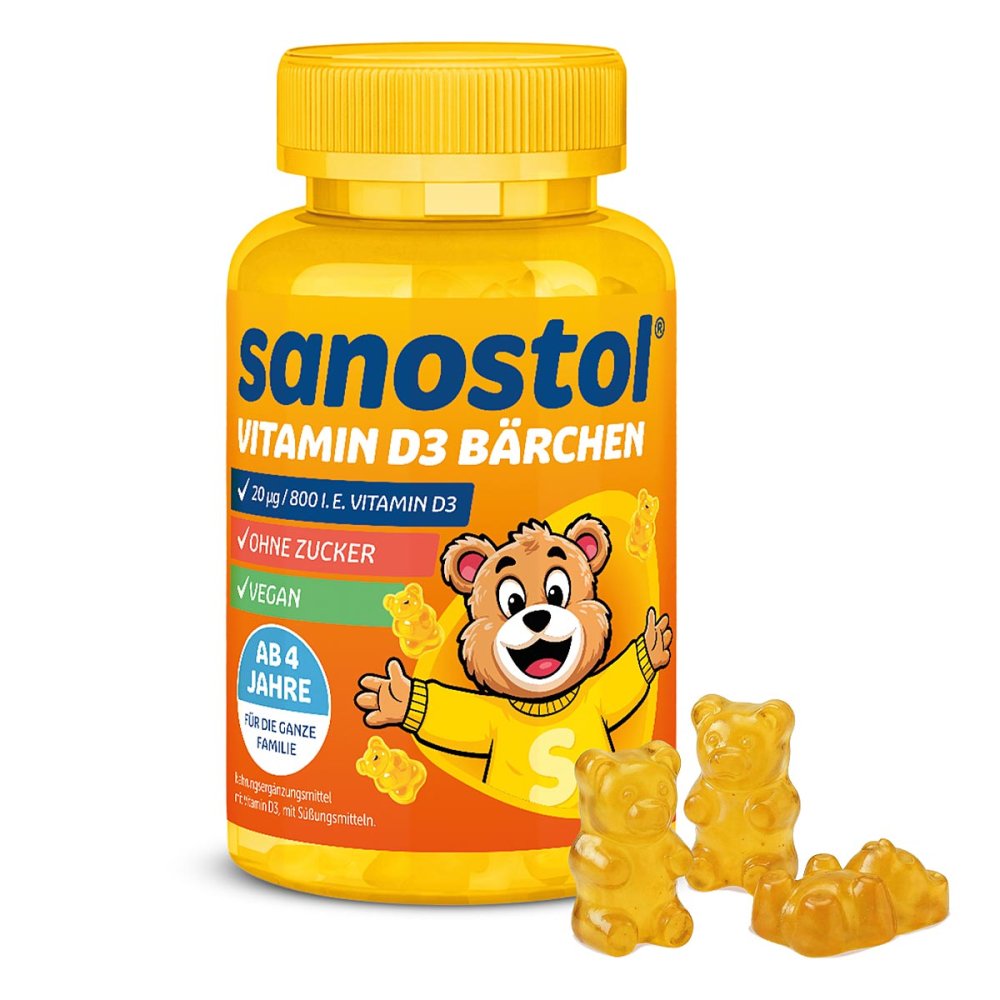 DR. KADE Pharmazeutische Fabrik GmbH Sanostol Vitamin D3 Bärchen 20538598